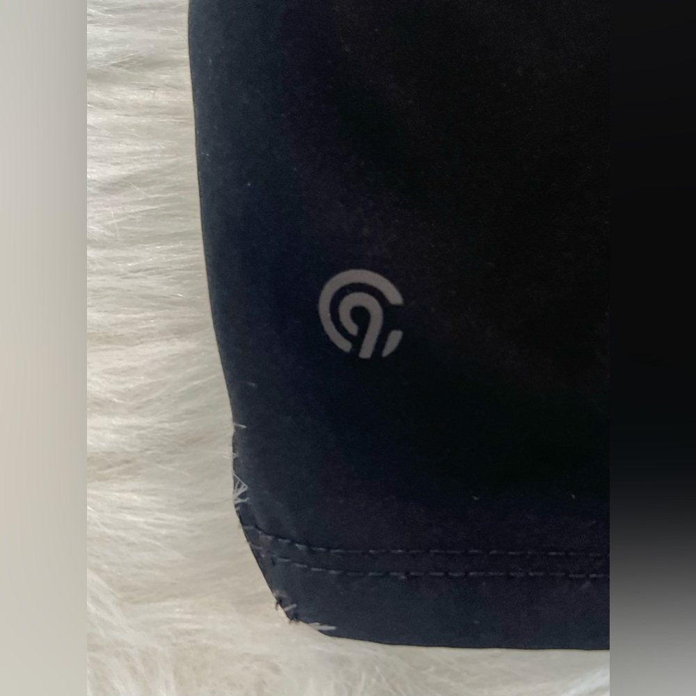 CHAMPION | Women's Black Athletic Shorts with Built In Spandex Shorts (L) - Picture 2 of 8